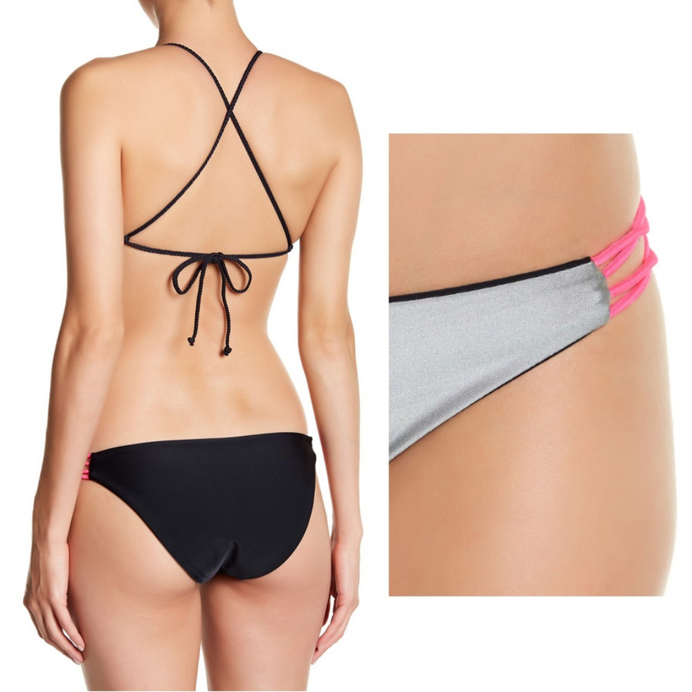 Basta Surf Reversible Bungee Black/Silver Bikini - Picture 2 of 6